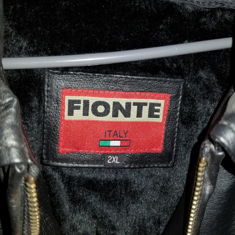 Italian leather jacket